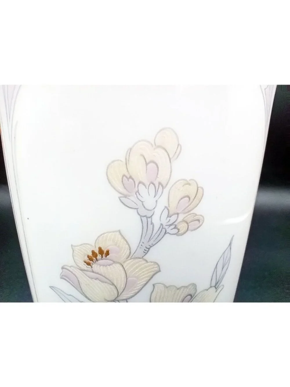Porcelain Bud Vase AK Kaiser Chantal Floral 6